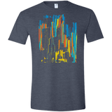 Stripey City Men's Semi-Fitted Softstyle