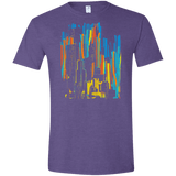 Stripey City Men's Semi-Fitted Softstyle