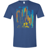 Stripey City Men's Semi-Fitted Softstyle