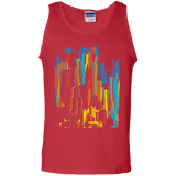 Stripey City Men's Tank Top