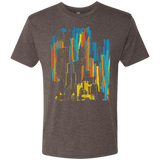 T-Shirts Macchiato / S Stripey City Men's Triblend T-Shirt