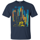 T-Shirts Navy / S Stripey City T-Shirt