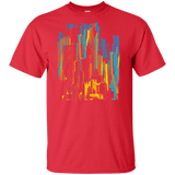 T-Shirts Red / XLT Stripey City Tall T-Shirt