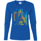 Stripey City Women's Long Sleeve T-Shirt