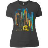 T-Shirts Heavy Metal / X-Small Stripey City Women's Premium T-Shirt