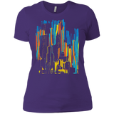 T-Shirts Purple Rush/ / X-Small Stripey City Women's Premium T-Shirt