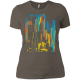T-Shirts Warm Grey / X-Small Stripey City Women's Premium T-Shirt