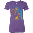 T-Shirts Purple Rush / S Stripey City Women's Triblend T-Shirt