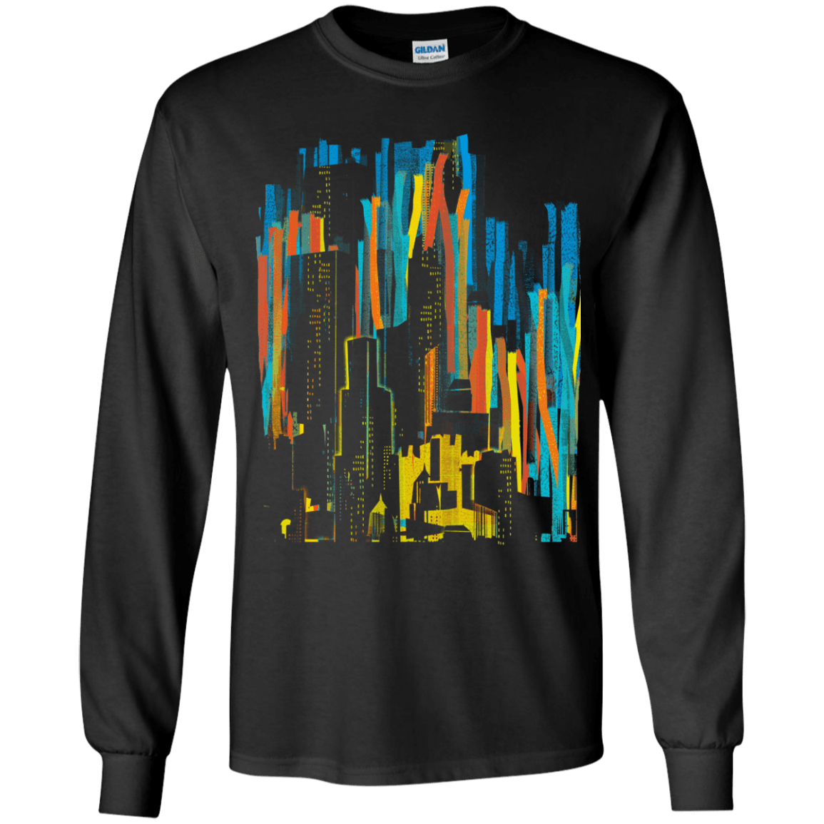 Stripey City Youth Long Sleeve T-Shirt
