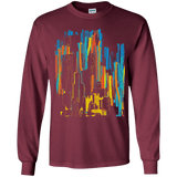 Stripey City Youth Long Sleeve T-Shirt