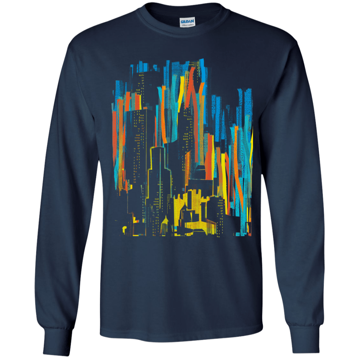 Stripey City Youth Long Sleeve T-Shirt