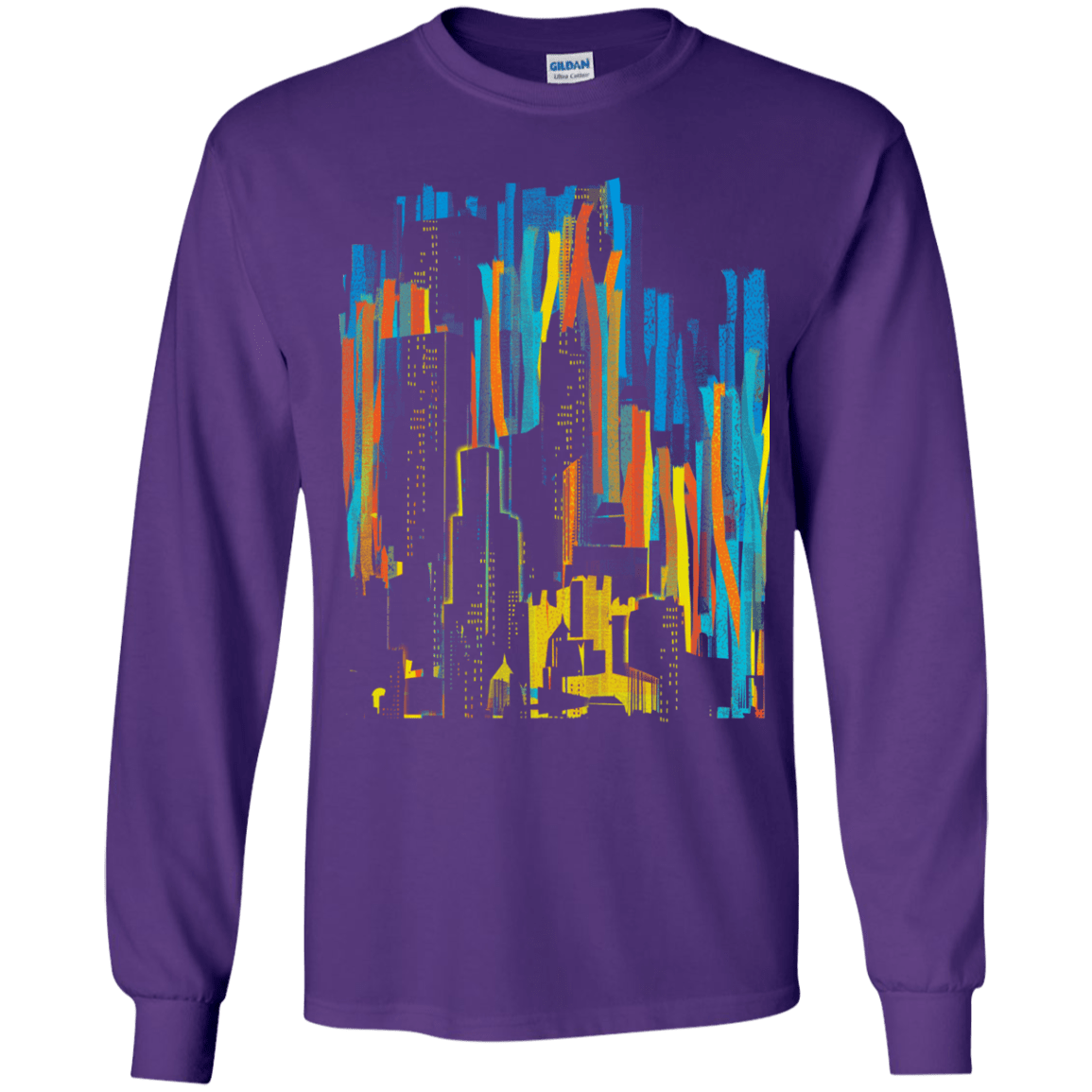 Stripey City Youth Long Sleeve T-Shirt