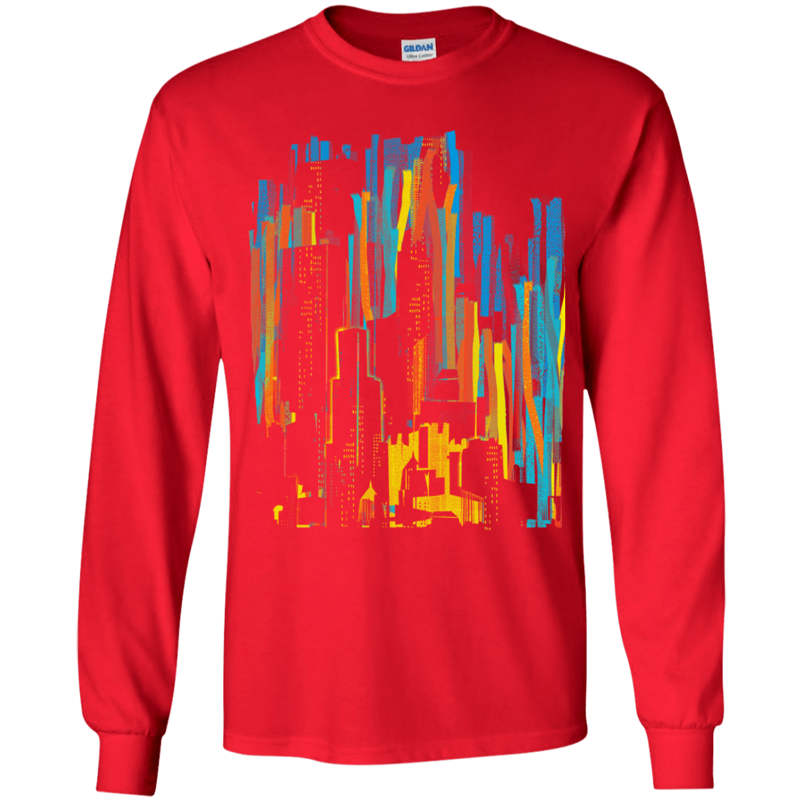 Stripey City Youth Long Sleeve T-Shirt