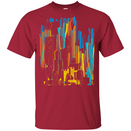 T-Shirts Cardinal / YXS Stripey City Youth T-Shirt