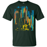 T-Shirts Forest / YXS Stripey City Youth T-Shirt