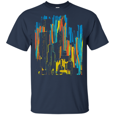 T-Shirts Navy / YXS Stripey City Youth T-Shirt