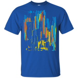 T-Shirts Royal / YXS Stripey City Youth T-Shirt