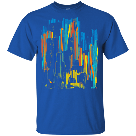 T-Shirts Royal / YXS Stripey City Youth T-Shirt