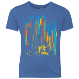Stripey City Youth Triblend T-Shirt
