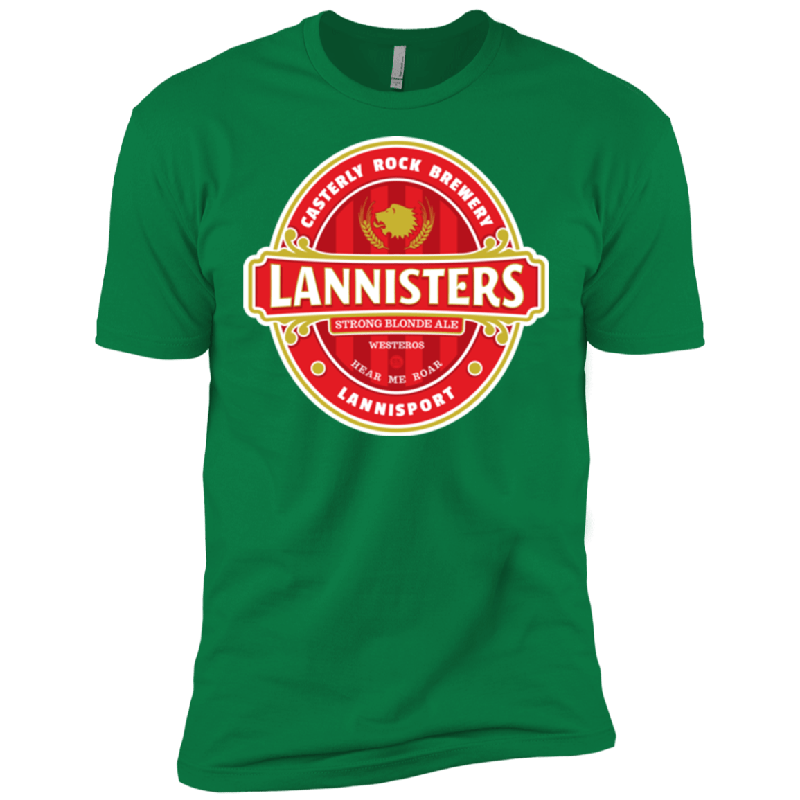 T-Shirts Kelly Green / X-Small Strong Blonde Ale Men's Premium T-Shirt