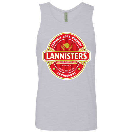 T-Shirts Heather Grey / Small Strong Blonde Ale Men's Premium Tank Top