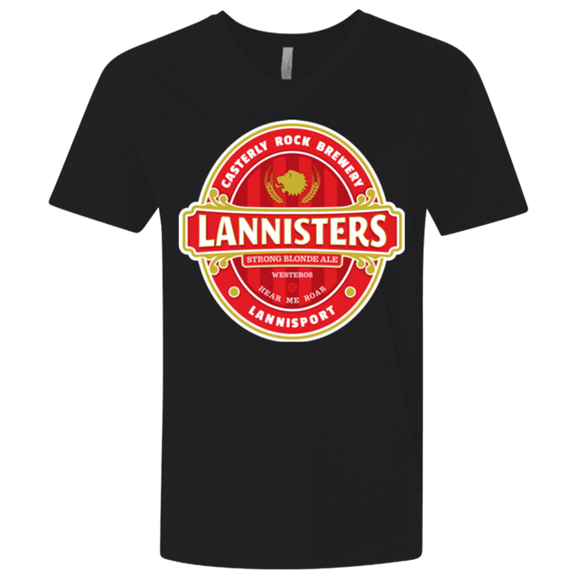 T-Shirts Black / X-Small Strong Blonde Ale Men's Premium V-Neck