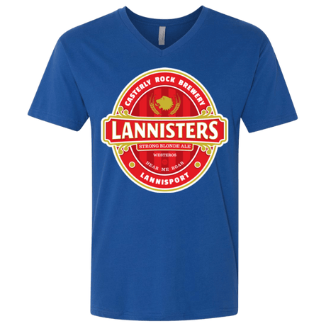 T-Shirts Royal / X-Small Strong Blonde Ale Men's Premium V-Neck