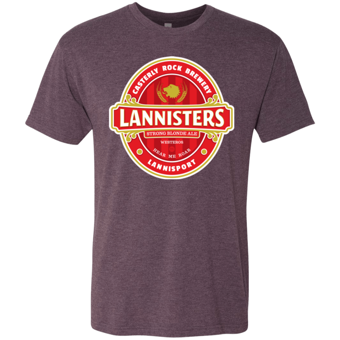 T-Shirts Vintage Purple / Small Strong Blonde Ale Men's Triblend T-Shirt