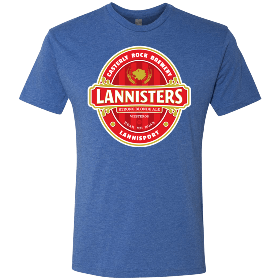 T-Shirts Vintage Royal / Small Strong Blonde Ale Men's Triblend T-Shirt