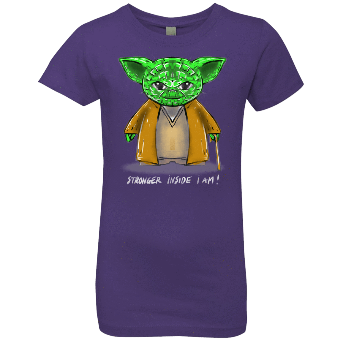 T-Shirts Purple Rush / YXS Stronger Inside Girls Premium T-Shirt