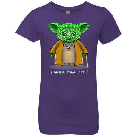 T-Shirts Purple Rush / YXS Stronger Inside Girls Premium T-Shirt