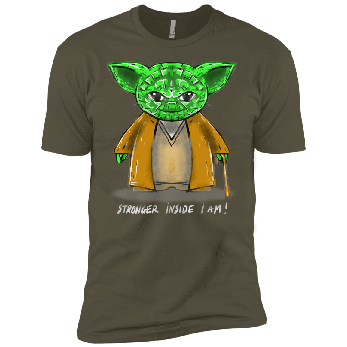 T-Shirts Military Green / X-Small Stronger Inside Men's Premium T-Shirt