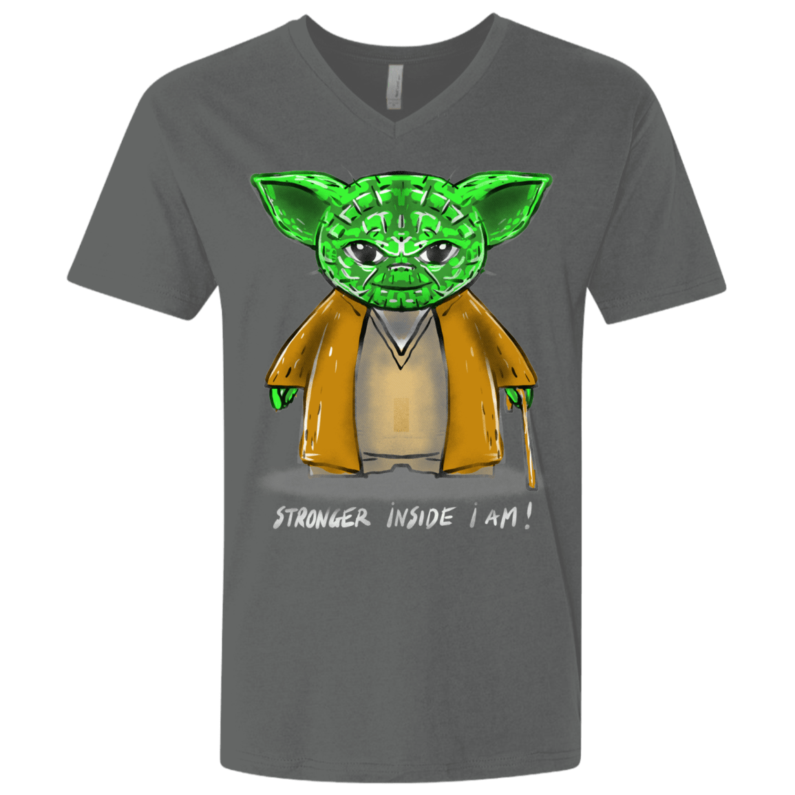 T-Shirts Heavy Metal / X-Small Stronger Inside Men's Premium V-Neck