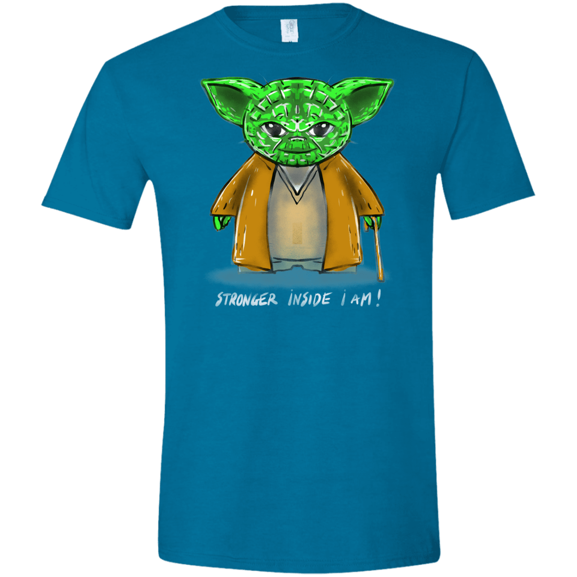 T-Shirts Antique Sapphire / S Stronger Inside Men's Semi-Fitted Softstyle