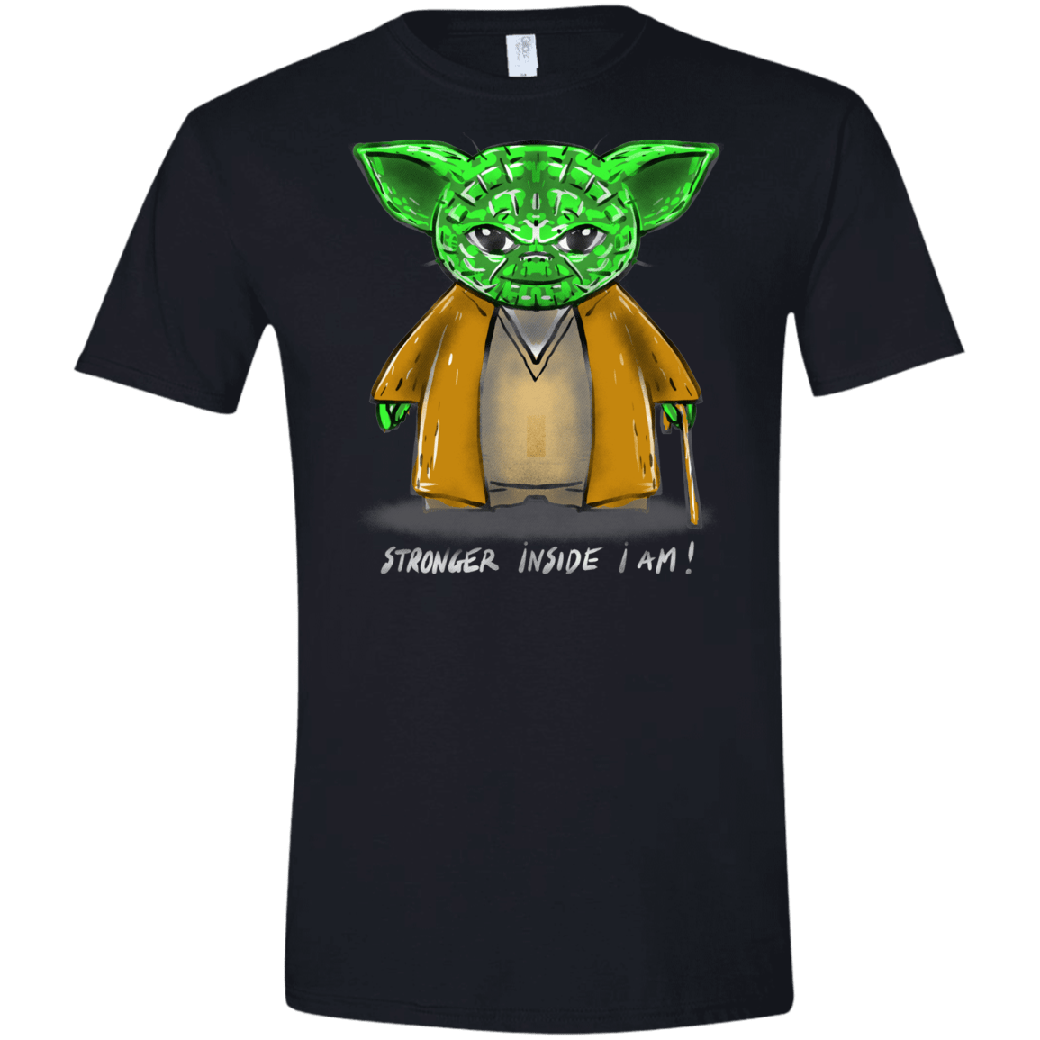 T-Shirts Black / X-Small Stronger Inside Men's Semi-Fitted Softstyle