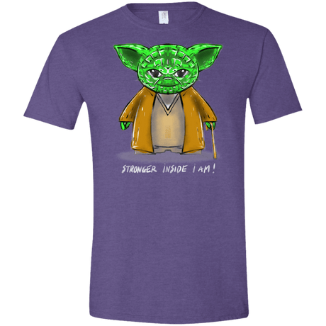 T-Shirts Heather Purple / S Stronger Inside Men's Semi-Fitted Softstyle