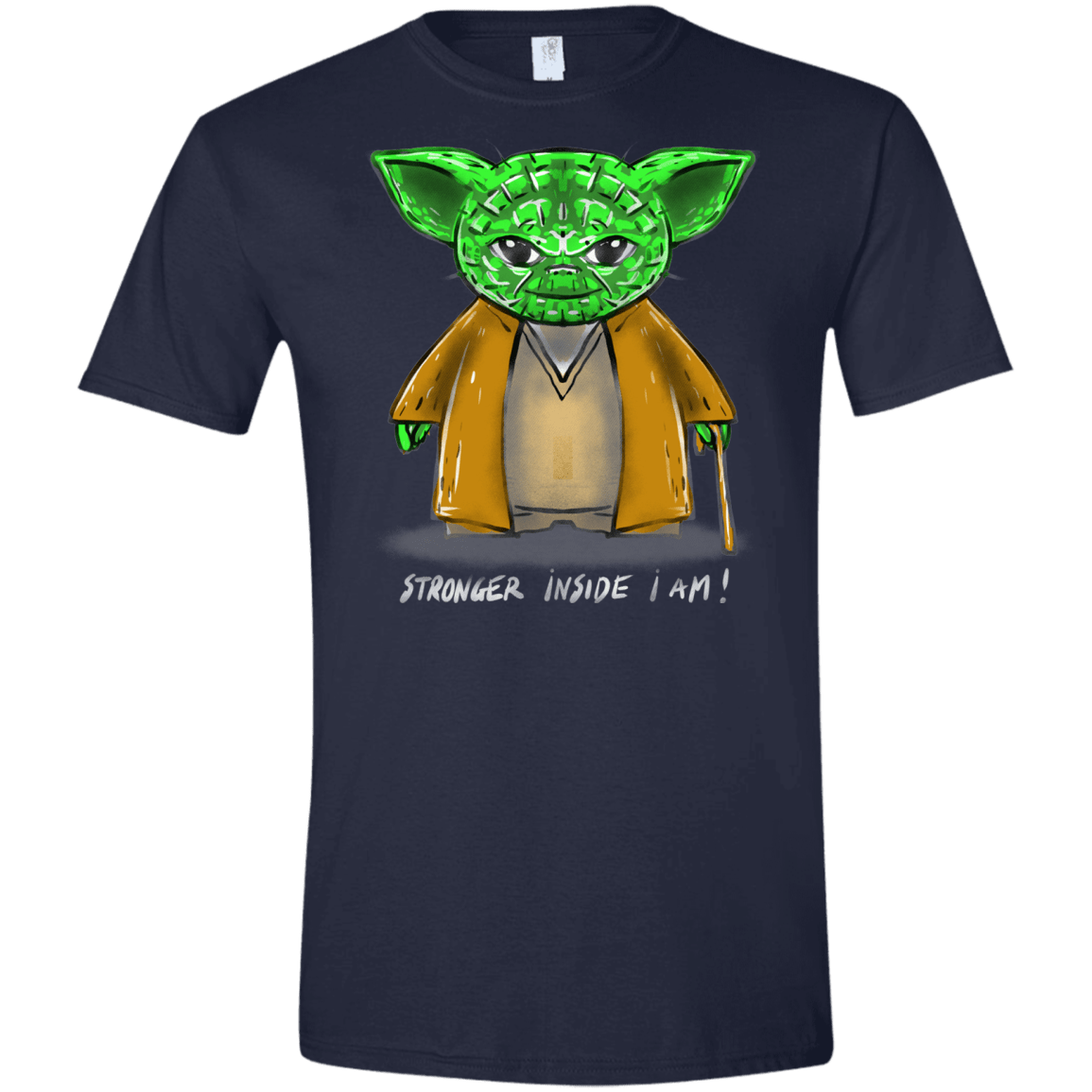 T-Shirts Navy / X-Small Stronger Inside Men's Semi-Fitted Softstyle