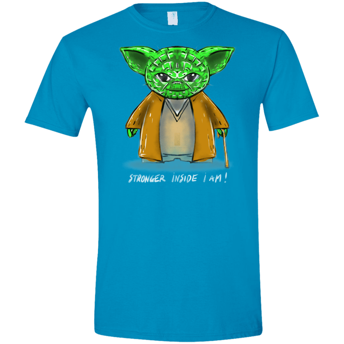 T-Shirts Sapphire / S Stronger Inside Men's Semi-Fitted Softstyle