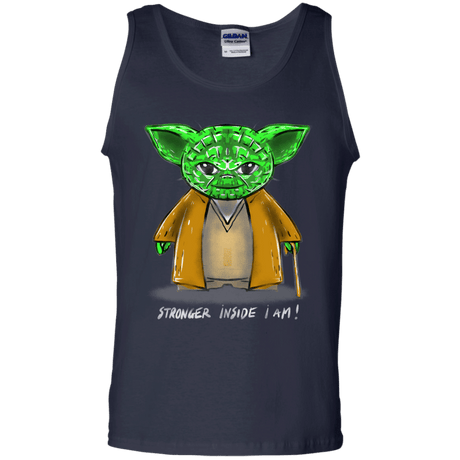 T-Shirts Navy / S Stronger Inside Men's Tank Top