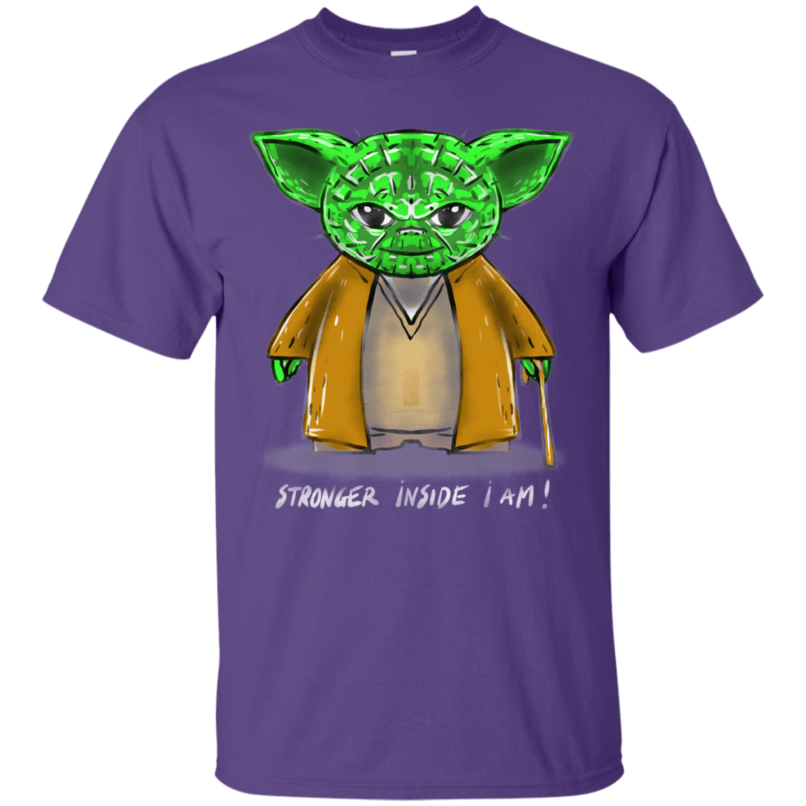 T-Shirts Purple / S Stronger Inside T-Shirt