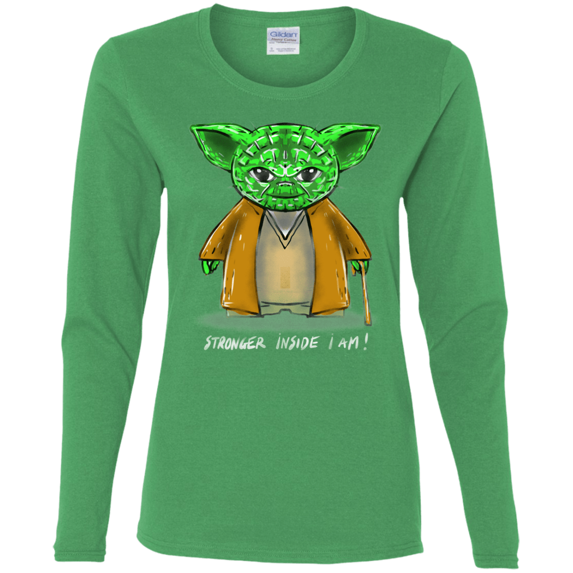 T-Shirts Irish Green / S Stronger Inside Women's Long Sleeve T-Shirt