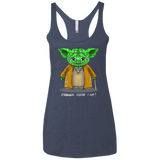 T-Shirts Vintage Navy / X-Small Stronger Inside Women's Triblend Racerback Tank