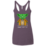 T-Shirts Vintage Purple / X-Small Stronger Inside Women's Triblend Racerback Tank