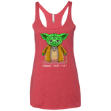 T-Shirts Vintage Red / X-Small Stronger Inside Women's Triblend Racerback Tank