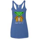 T-Shirts Vintage Royal / X-Small Stronger Inside Women's Triblend Racerback Tank