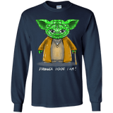 T-Shirts Navy / YS Stronger Inside Youth Long Sleeve T-Shirt