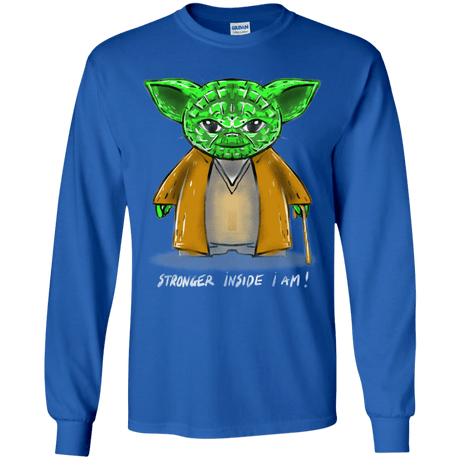 T-Shirts Royal / YS Stronger Inside Youth Long Sleeve T-Shirt
