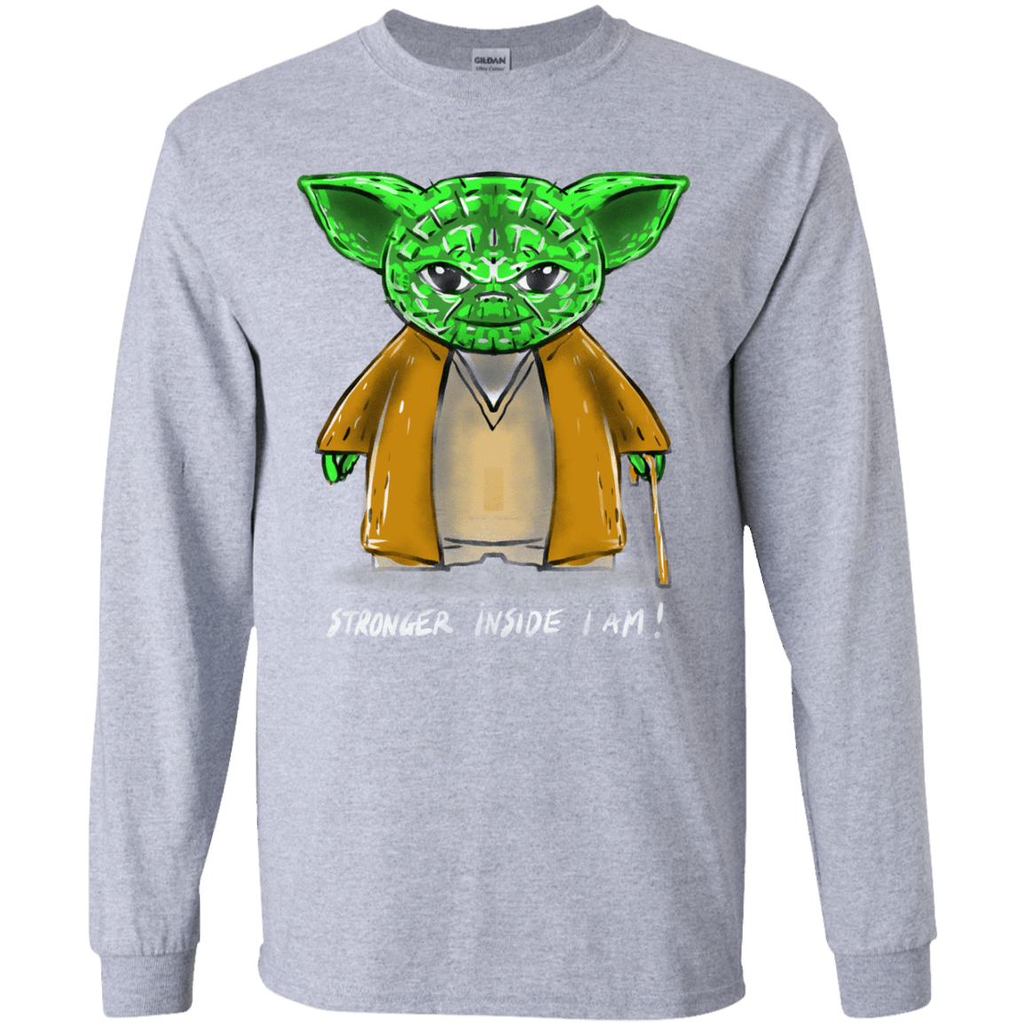 T-Shirts Sport Grey / YS Stronger Inside Youth Long Sleeve T-Shirt