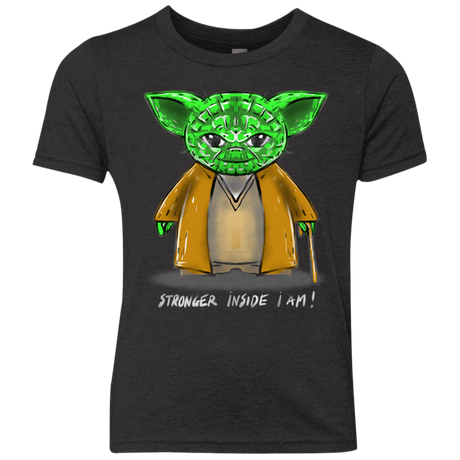 T-Shirts Vintage Black / YXS Stronger Inside Youth Triblend T-Shirt