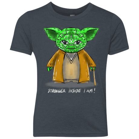 T-Shirts Vintage Navy / YXS Stronger Inside Youth Triblend T-Shirt